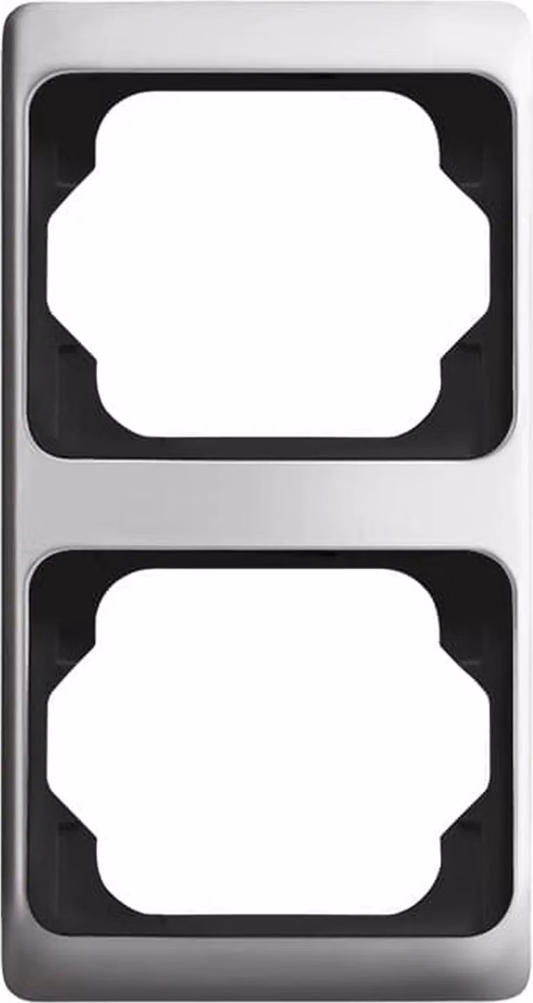 Cornice di copertura Busch-Jaeger doppia Busch-Jaeger titan - alpha exclusive, 1 pz.