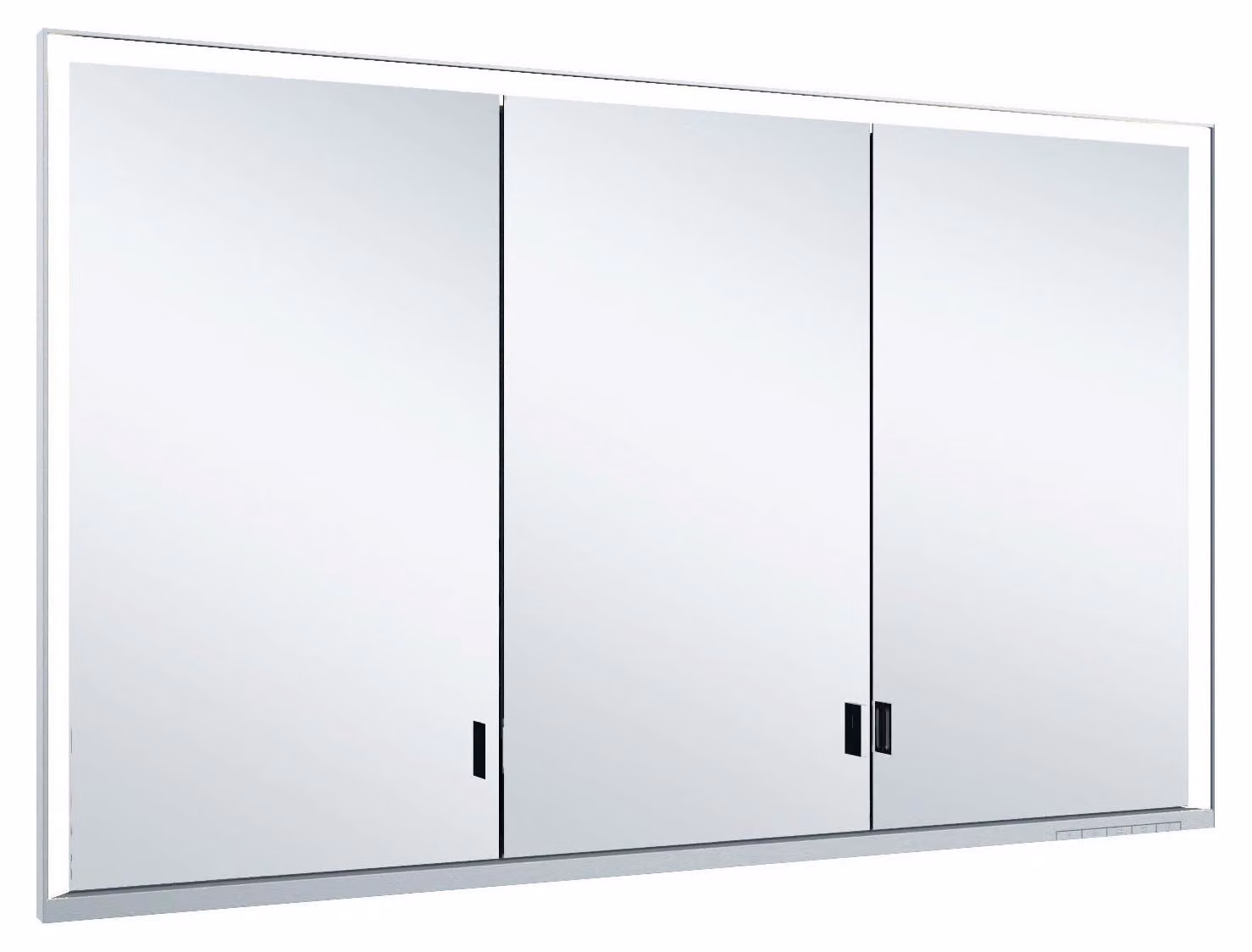 KEUCO Royal Lumos armoire de toilette encastrable 3 portes, porte longue, 1200mm, 14335172301, 14335172301