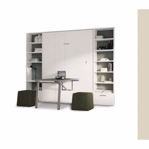 Mobile letto trasformabile con tavolo ribaltabile Click