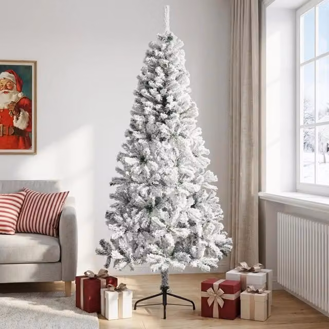 Albero di Natale artificiale 240 cm PVC e Acciaio 42055199
