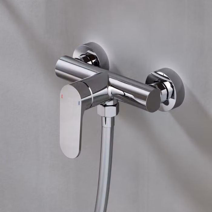Miscelatore monocomando da parete, serie 343, Steinberg, per doccia
