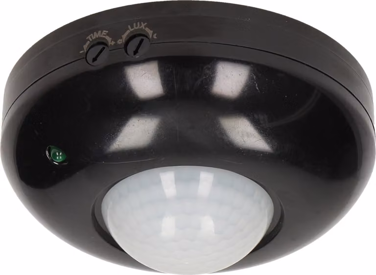 Rilevatore di movimento a 360 gradi IP20 1200W nero