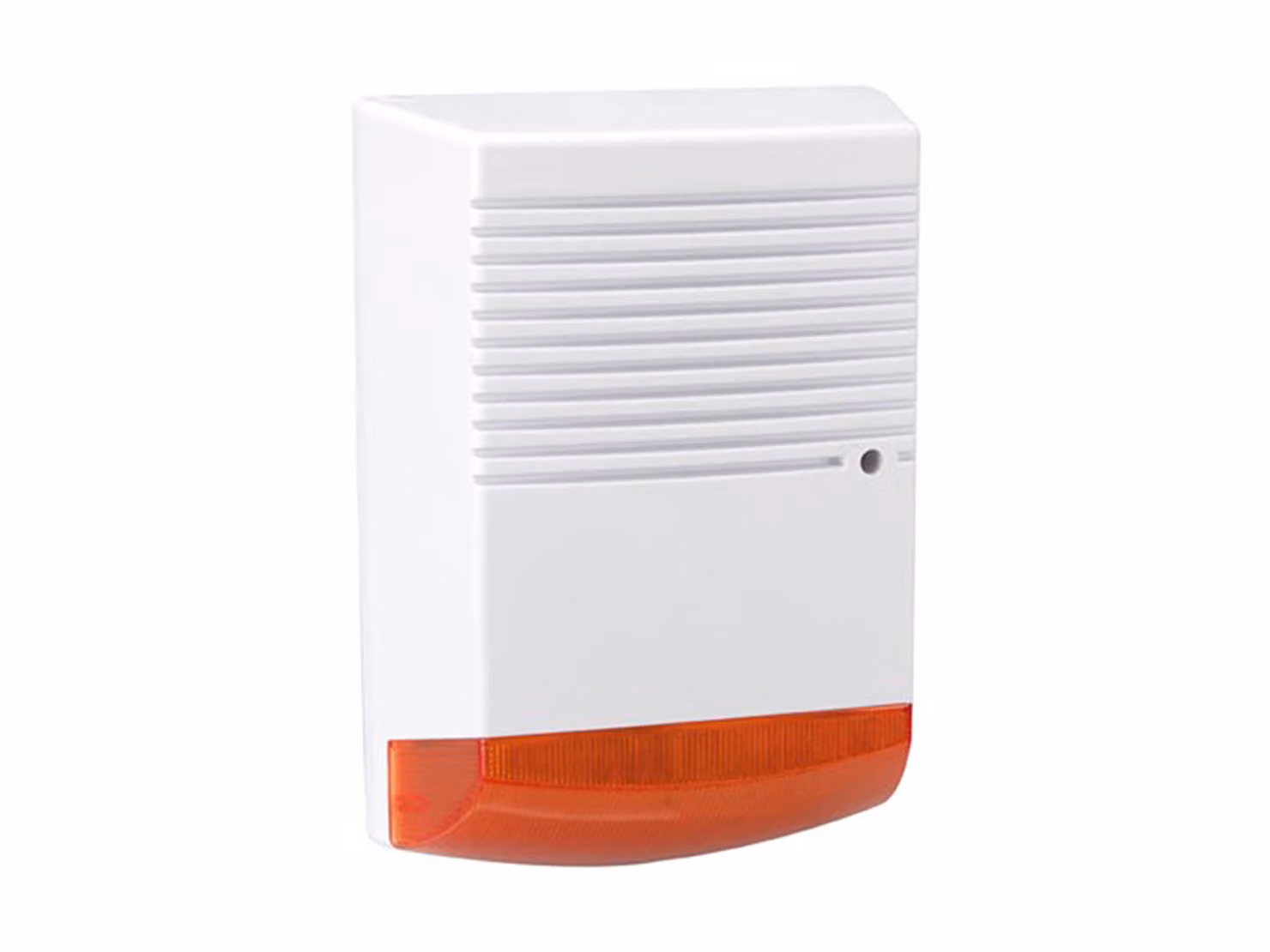 Sirena d'allarme fittizia con led rosso lampeggiante