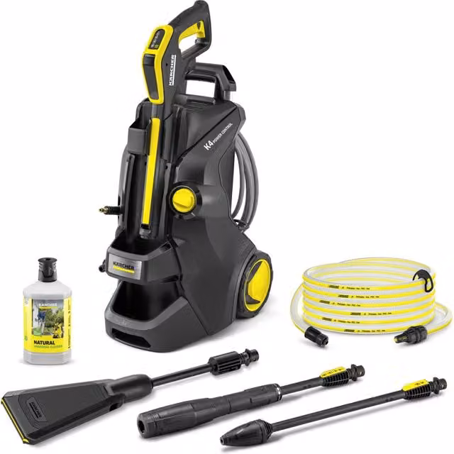 Karcher Idropulitrice K 4 Power Control eco!Power Giallo e Nero