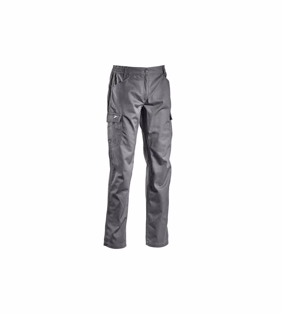Pantalone Cotone Grigio Xl Level Diadora