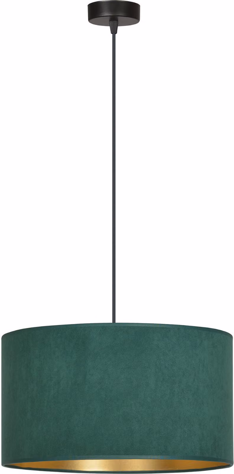 LAMPADA A SOSPENSIONE Emibig 1xE27 60W HILDE 1 BL VERDE 1051/1