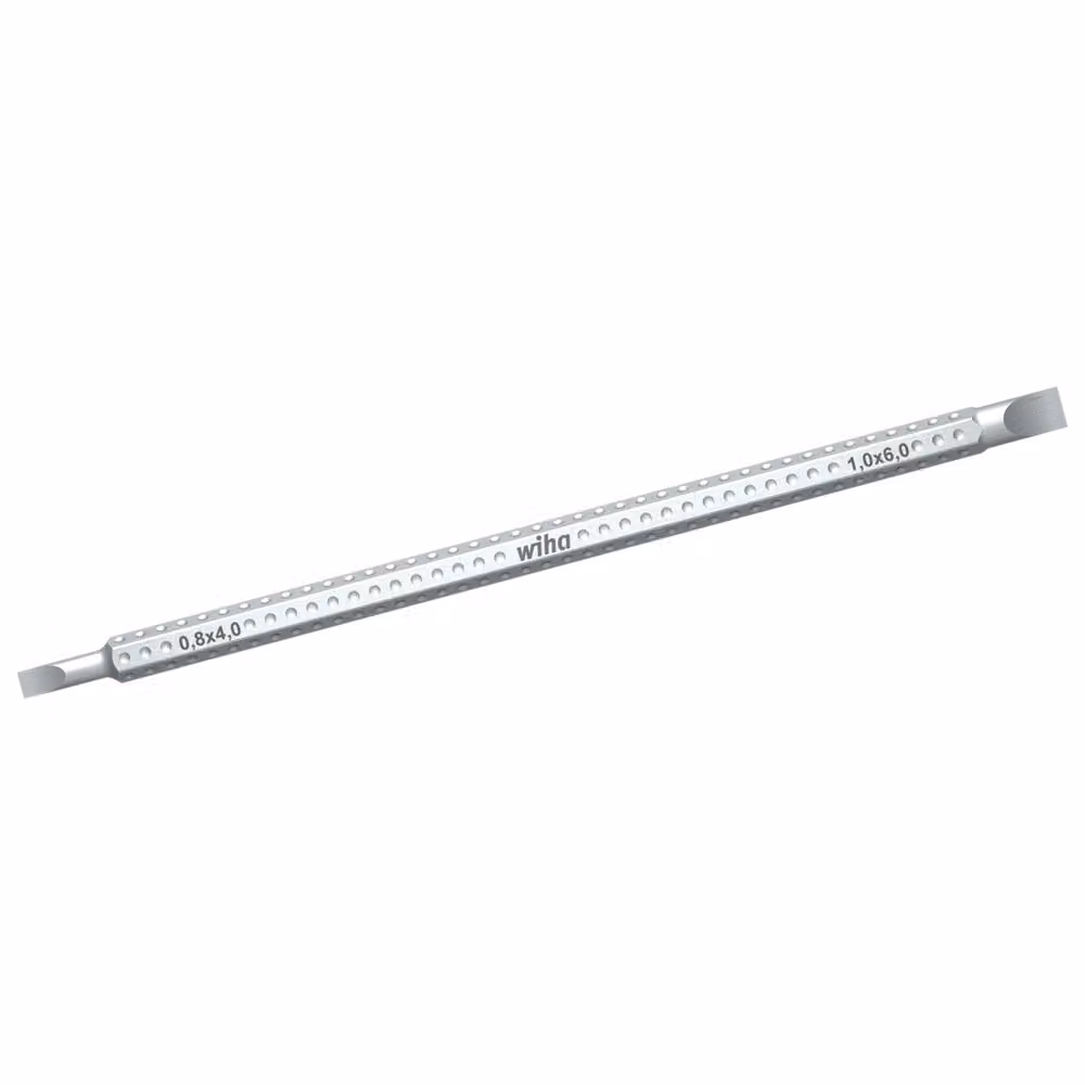 Cacciavite Wiha con lama intercambiabile SYSTEM 6 a taglio 5,5 - 6,5 x 150 mm
