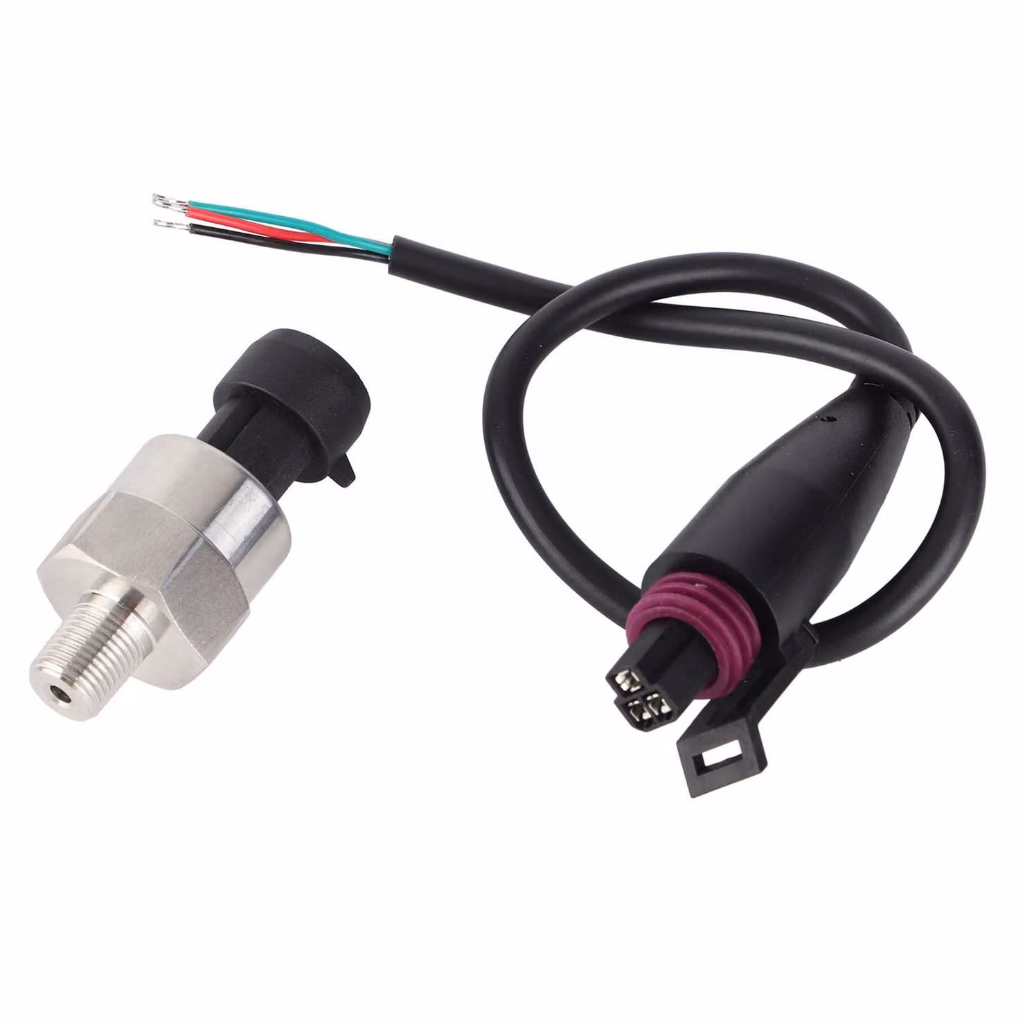 Trasduttore di pressione Sender Sensore in acciaio inox per olio carburante aria acqua (100PSI)