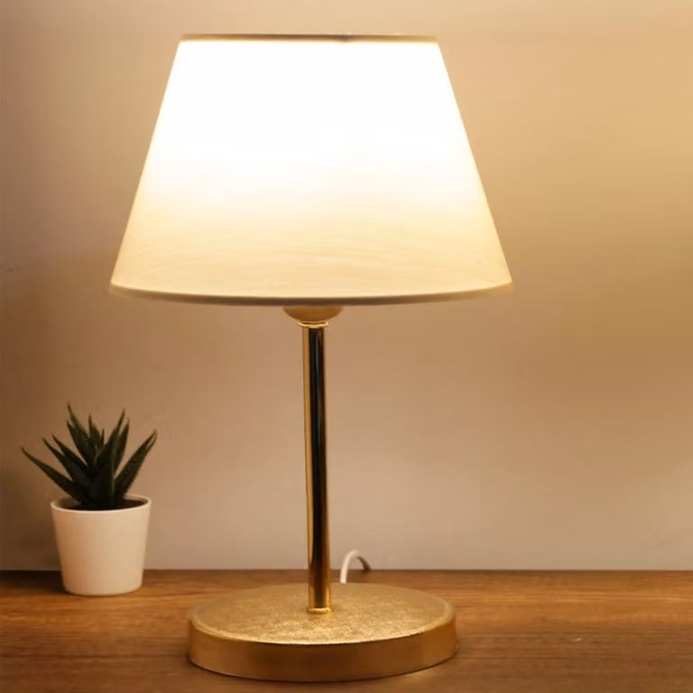 Opviq, AYD - 1988, lampade da tavolo, crema, PVC, 22 x 22 x 37 cm