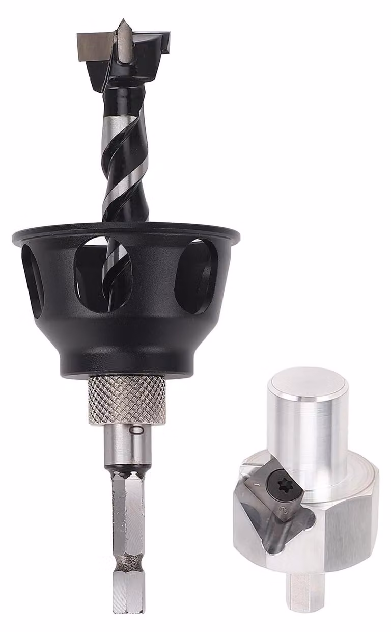Elzusha - Utensile alesatore con smusso per fori in acciaio inossidabile
