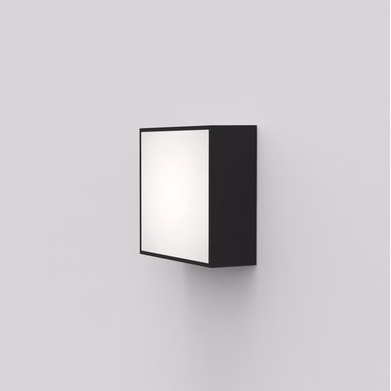 Astro Kea Square 140 LED a parete e a soffitto, nero