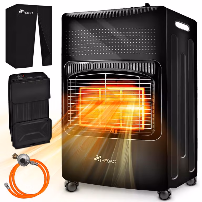 Stufa a gas a infrarossi - 4200 W - 3 livelli di potenza