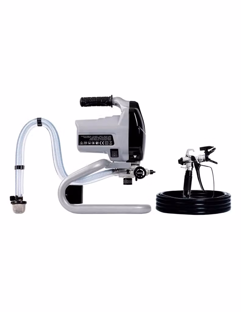 Apparecchio elettrico airless WERKU per verniciatura e lacca, Grigio, 1,4 l – 2