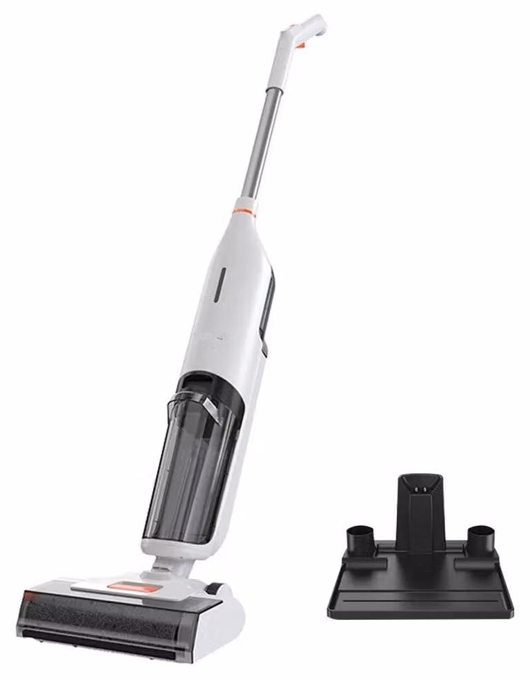 Pulitore multifunzione 3-in-1: aspirapolvere, lavapavimenti e lavatrice – senza fili – sistema a serbatoio
