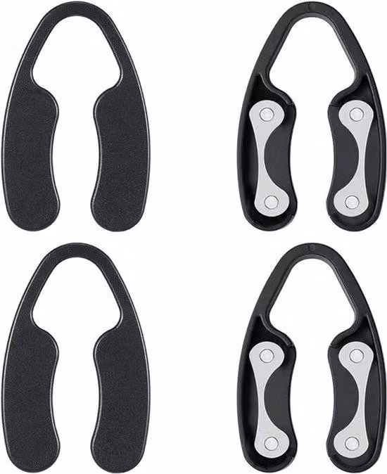 Tagliafogli per carta da forno in metallo - set da 4 pezzi - colore nero