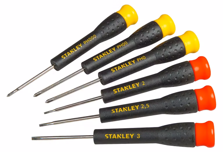 Set di 6 cacciaviti fissi Stanley