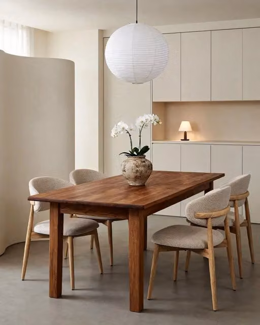 Sedia in Legno Daphne, Naturale / Bianco Avorio