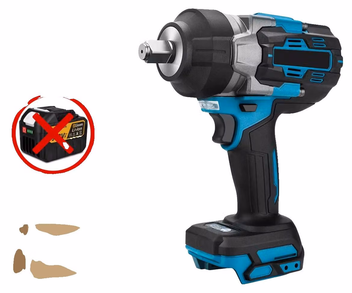Avvitatore a impulsi, coppia di 2800 N·m, compatibile con sistemi di batterie da 18V, modello 1PCSDTW7O0, senza spina