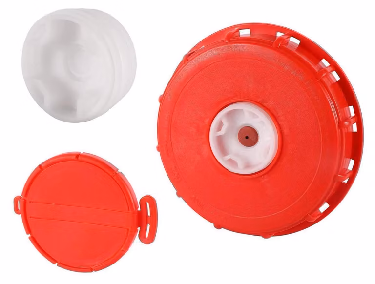 Copertura per serbatoio IBC, diametro 163 mm, con valvola di sfiato e tappo da 2"