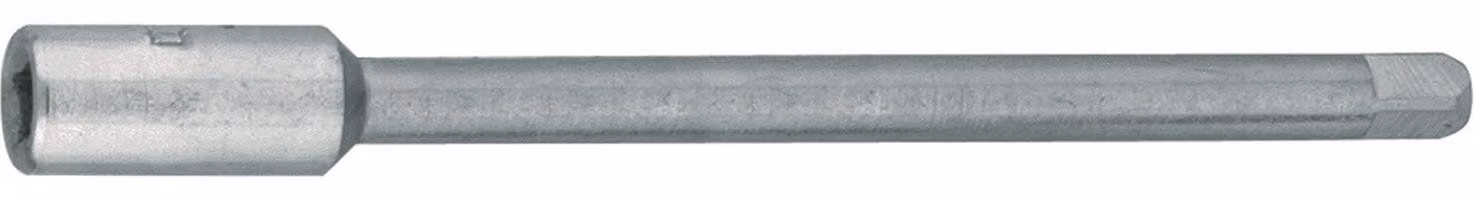 Prolunga per utensili DIN 377 a 4 facce, 3 mm, zincata, M3,5