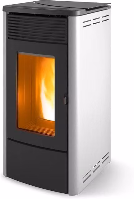 Stufa a Pellet ad Aria 6,3 Kw MCZ TECLA AIR 6 M1 Rivestimento Metallo