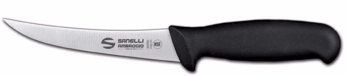Coltello disosso curvo cm 13 linea Supra di Sanelli Ambrogio