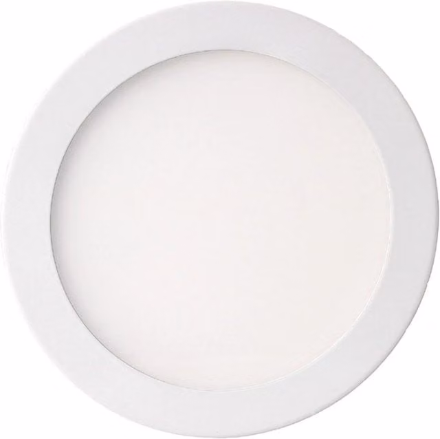 Pannello Faretto LED da Incasso Tondo Trade Shop Bianco 25W con Luce Fredda e Calda