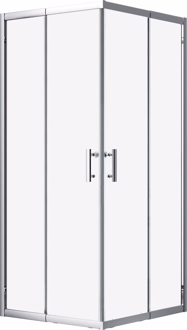 Cabina doccia quadrata HELA 80x80 190 cm Vetro trasparente | BADLAND HELA