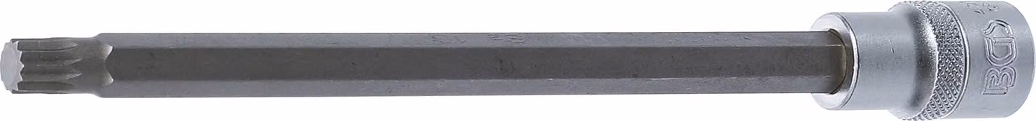 Bit BGS lunghezza presa 200 mm azionamento quadro 12,5 mm (1/2") interno multidente (per XZN) M10 - 4335
