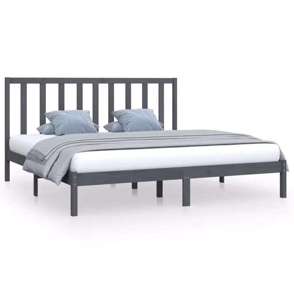 Giroletto in legno massello di pino grigio MERCATOXL L/P: 200 x 200 cm – 2