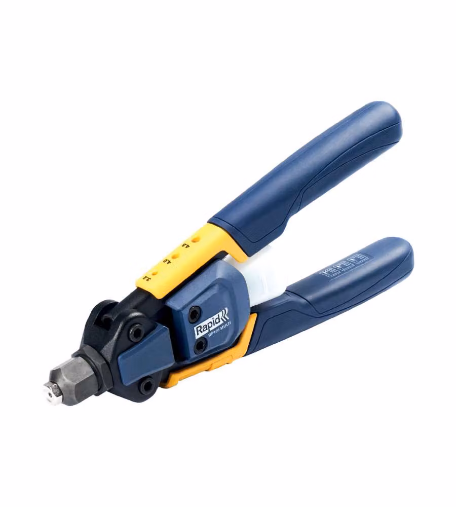 Rapid Rivettatrice RP100 Multi - Ergonomica per Rivetti 3,2-4,8 mm