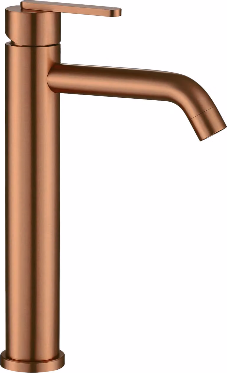 Miscelatore Lavabo Rea Ontario High Brush Copper