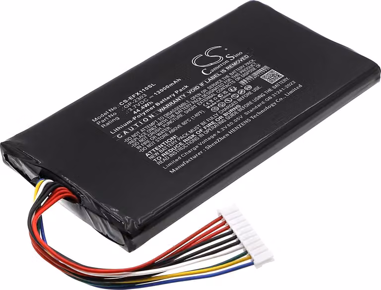 TECHTEK Batteria compatibile con [EXFO] EX10 10G Ethernet Tester sostituisce 01WQ0037-19, per 880X281, per GP-2303