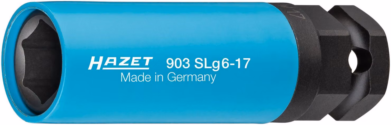 HAZET ½ 24 mm Steckschlüsseleinsatz Blau 17 mm 903SLG6-17