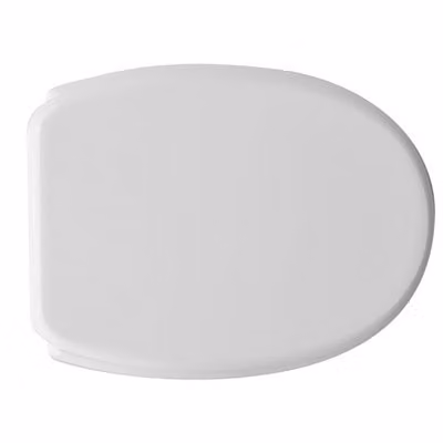 Copriwater compatibile per WC azzurra vaso Zeus forma 4 Bianco