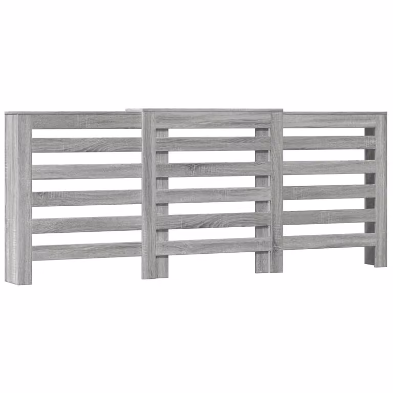Copertura Termosifone Grigio Sonoma 205x21,5x83,5cm Multistrato