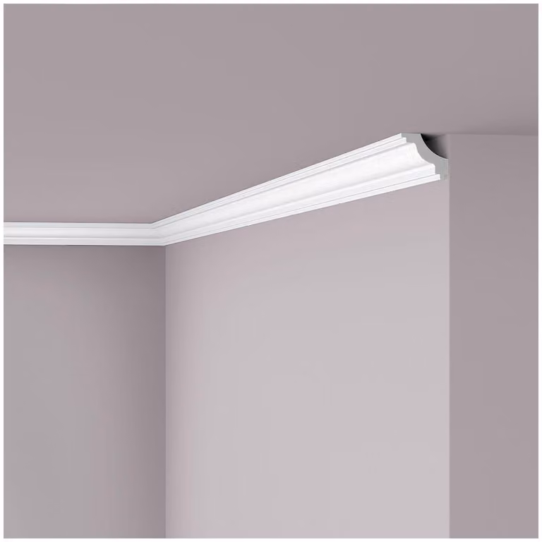 Modanatura per soffitto NMC J NOMASTYL Noel Marquet Modanatura decorativa modanatura decorativa modanatura classica colore bianco 2 m