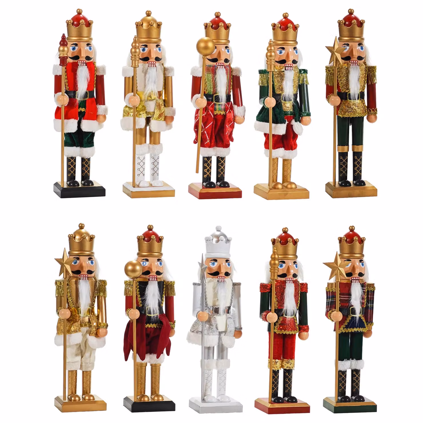 Schiaccianoci Natalizio Decorativo in Legno Vestiamo Casa Gran Natale Altezza: 60 cm – 1