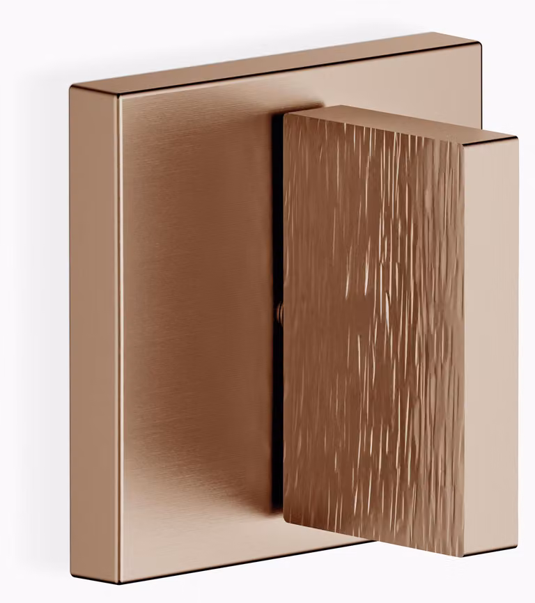 Dornbracht MEM vanne encastrée, fermeture à droite 1/2, avec structure Lineare, 36605782-42, 36605782-42