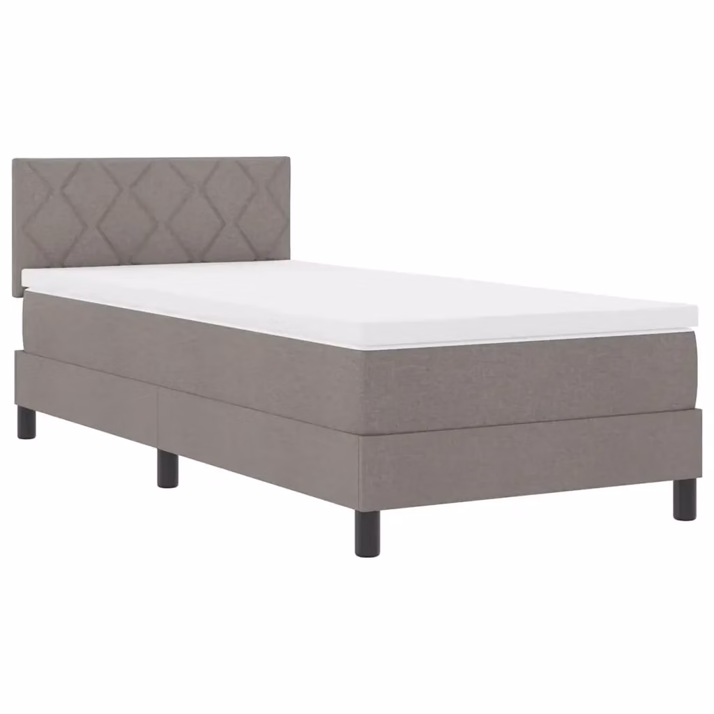 Letto a molle con materasso e illuminazione LED Talpa vidaXL in tessuto con porta USB, L/P/H: 200 x 90 x 93 cm – 2