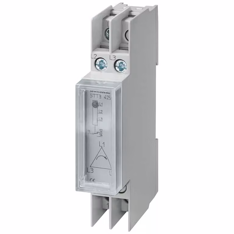Monitor del senso di rotazione SIEMENS 5TT3423 230VAC 4A tappo trasparente