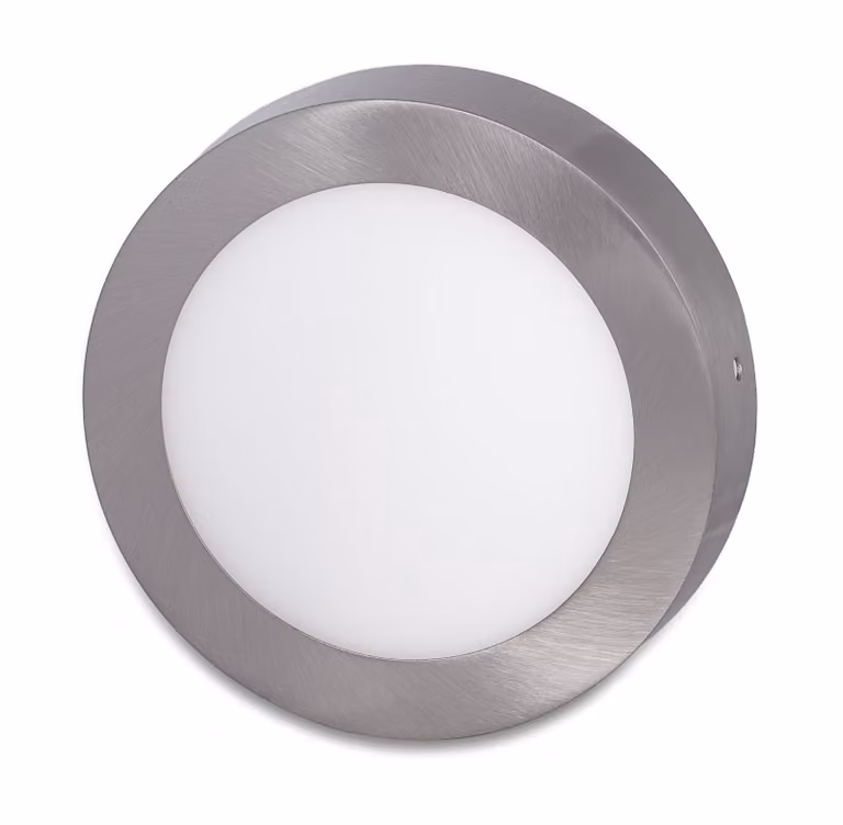 Pannello LED Ecolite Silver rotondo 300mm 25W Colore della luce: Bianco luce diurna LED-CSL-25W/41/CHR