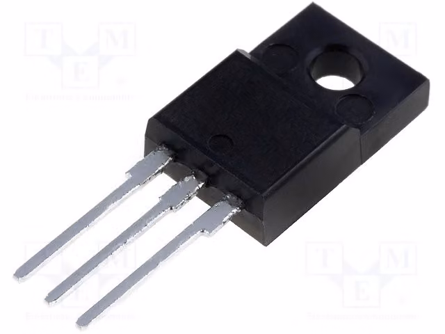 Transistor: PNP; bipolare; Darlington; 100V; 12A; 33W; TO220FP. BDW94CFP: transistor Darlington PNP per montaggio su circuito stampato (THT)
