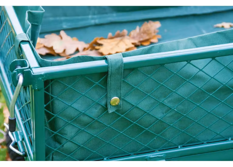 Draper: Rete di protezione per carrello da giardino, colore blu