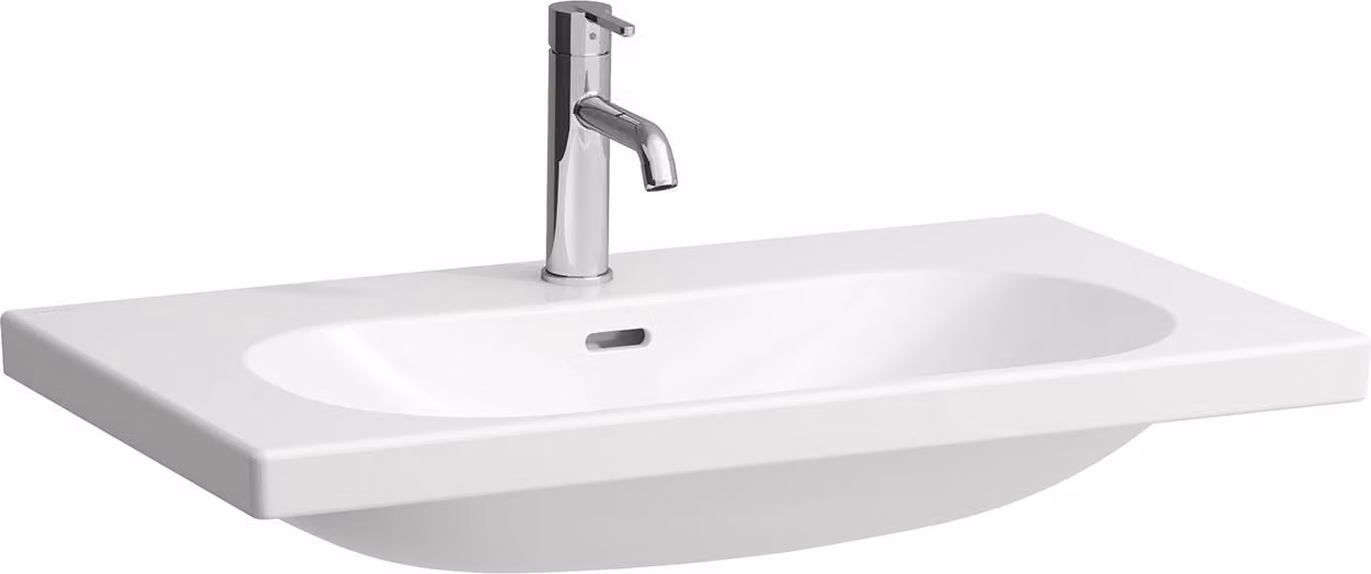 LAUFEN LUA lavabo, sans trou pour robinet, sans trop-plein, 800x460mm, H8100870001421, H8100870001421