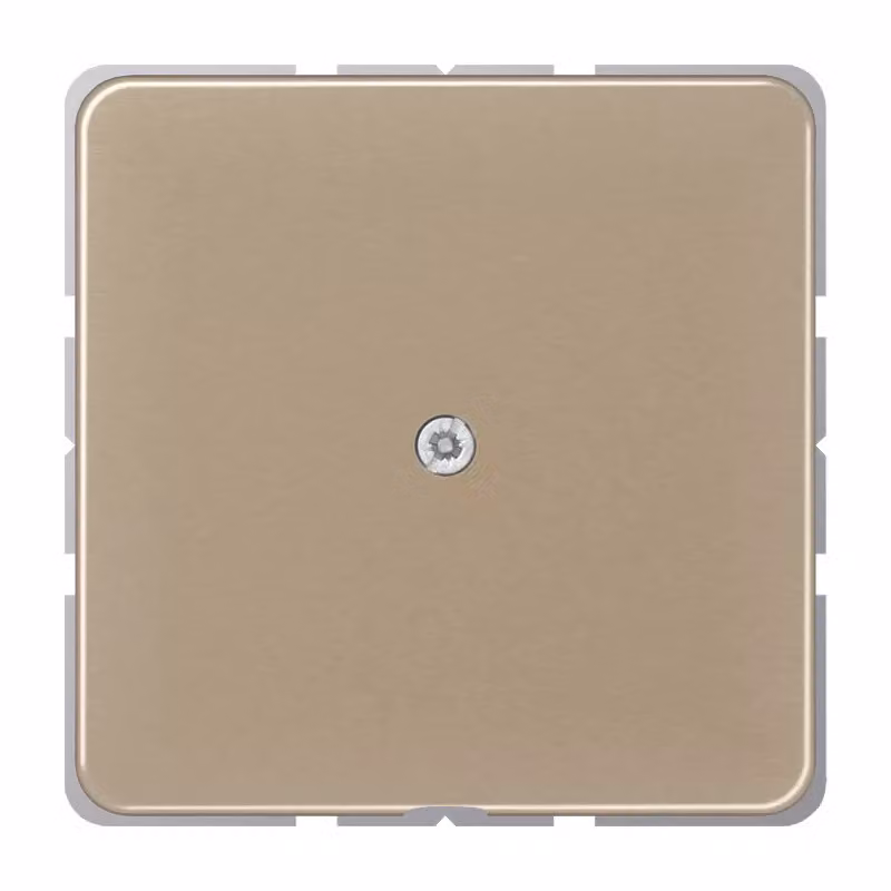 Jung CD590AGB Presa a filo con dispositivo antistrappo, oro-bronzo