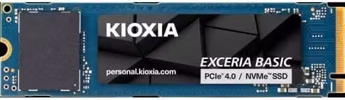 KIOXIA EXCERIA BASIC NVMe 2TB M.2 2280 PCIe 4.0 LSF10Z002TG8