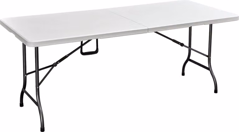 ROJAPLAST Tavolo da giardino - pieghevole, 180 x 74 cm