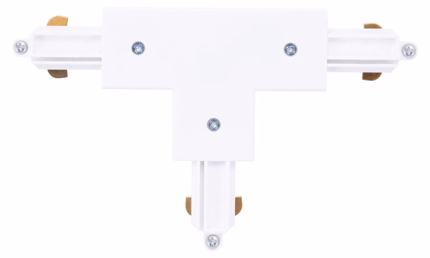 Connettore per binari Ledvion, modello destro, per 1 binario, colore bianco, senza lampada GU10