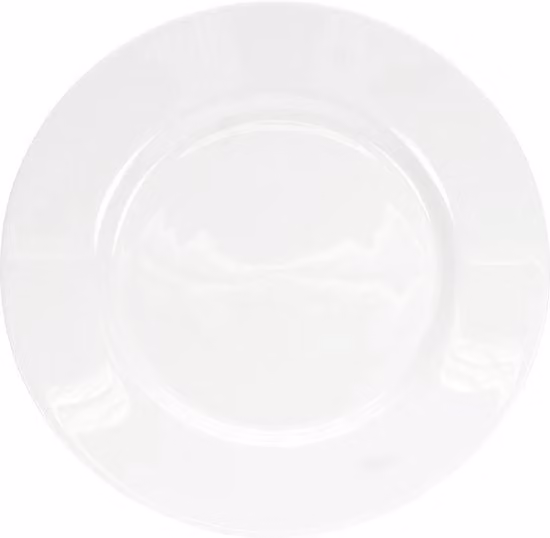 Set di 6 Piatti Rotondi Luminarc in Vetro Bianco Diametro: 24 cm
